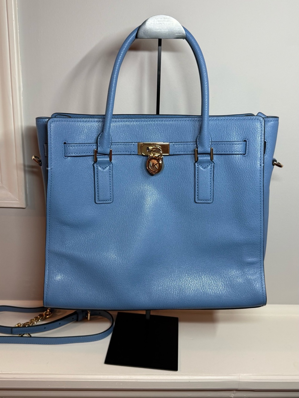 MICHAEL Michael Kors Hamilton Moderne Large Leather Satche
